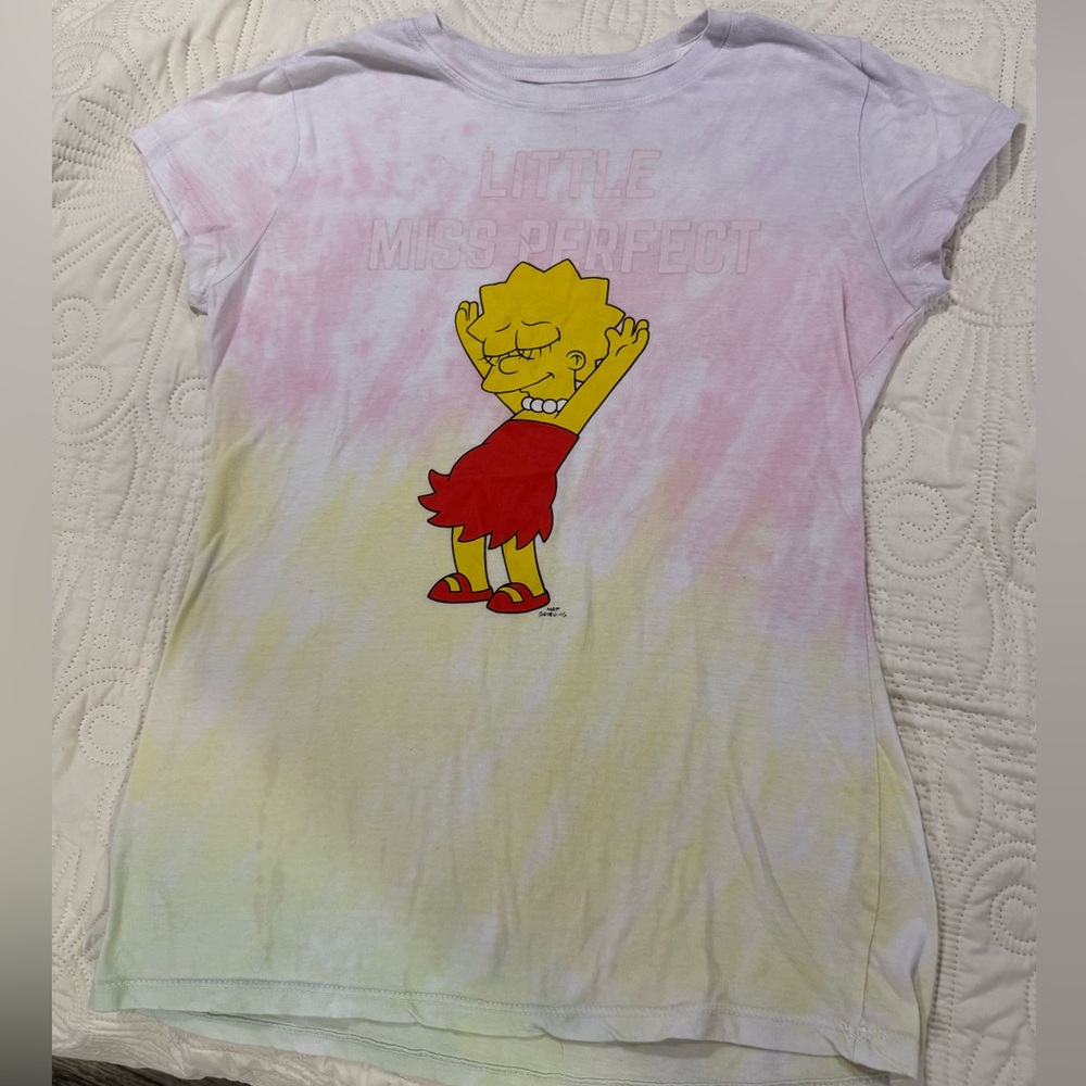 “Little Miss Perfect” Simpson’s tee, junior’s large